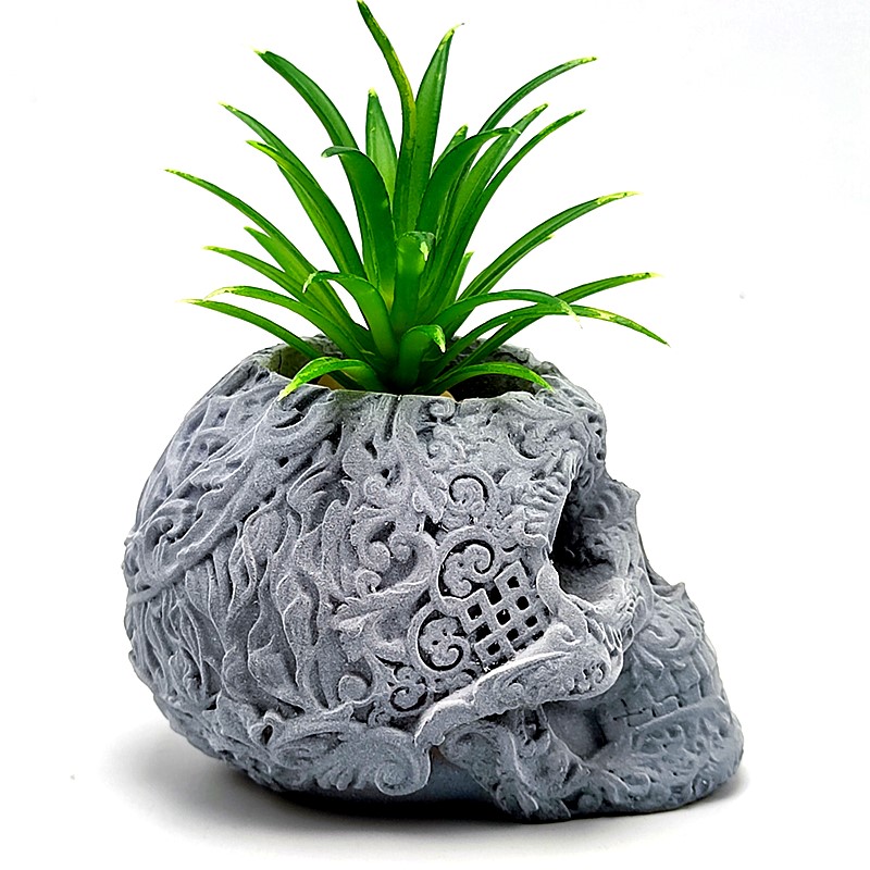 Florist Supply Vases - Premium Exquisite Skull Vase Silicone Mold