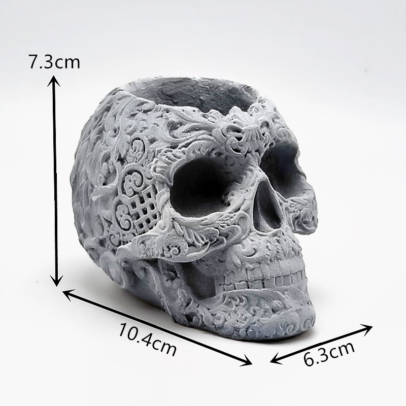 Premium Exquisite Skull Vase S - Florist Supply Vases 评论和价格