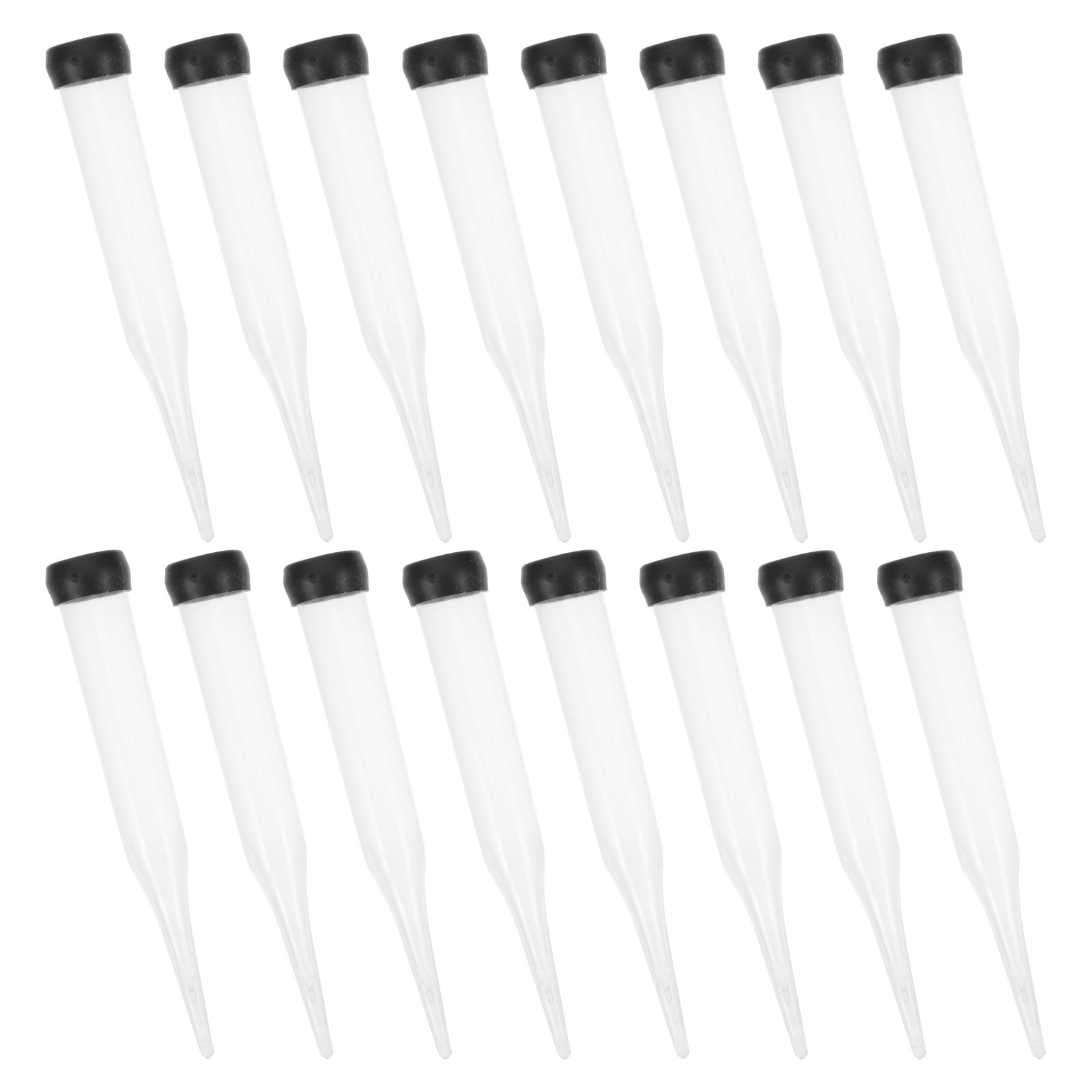 50Pcs Clear Plastic Water Tube - Florist Flower Supply 评论和价格