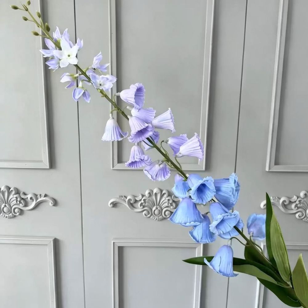 Blue Silk Faux Flower Realisti - Florist Flower Supply 评论和价格