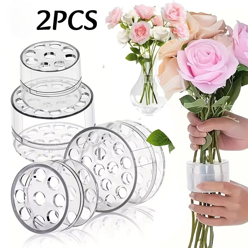 2pcs Spiral Vase Flower Arrang - Florist Supply Bulk 评论和价格