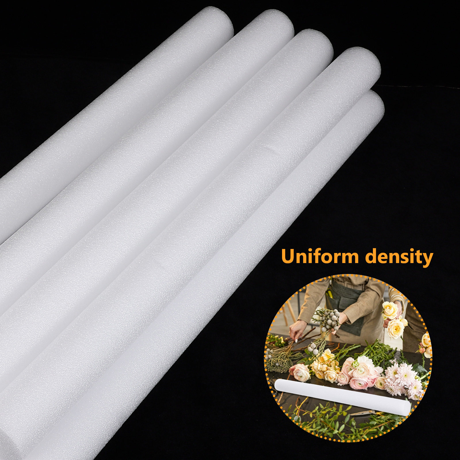 8Pcs Flower Foam Rods 1.6x19.7 - Florist Flower Supply 评论和价格